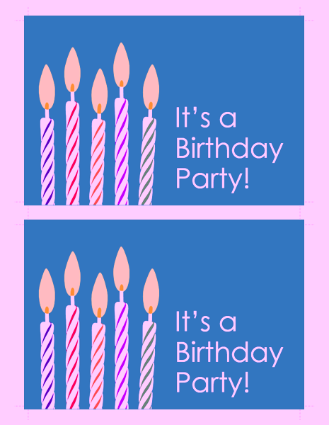Download Free Printable Invitations of Postcard invitation