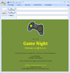 E-mail Message: Video Game Night Invitation