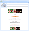 E-mail Message: Game Night Invitation